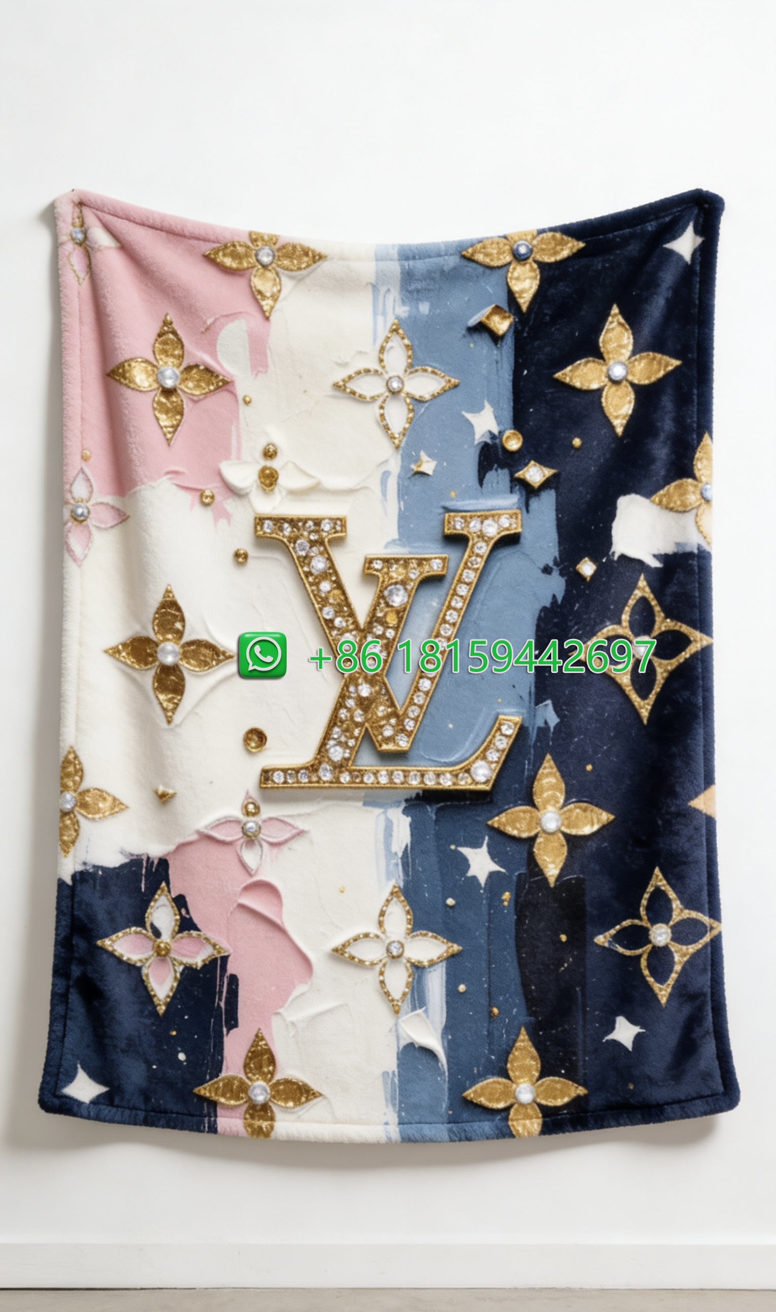 Louis Vuitton Throw Blankets